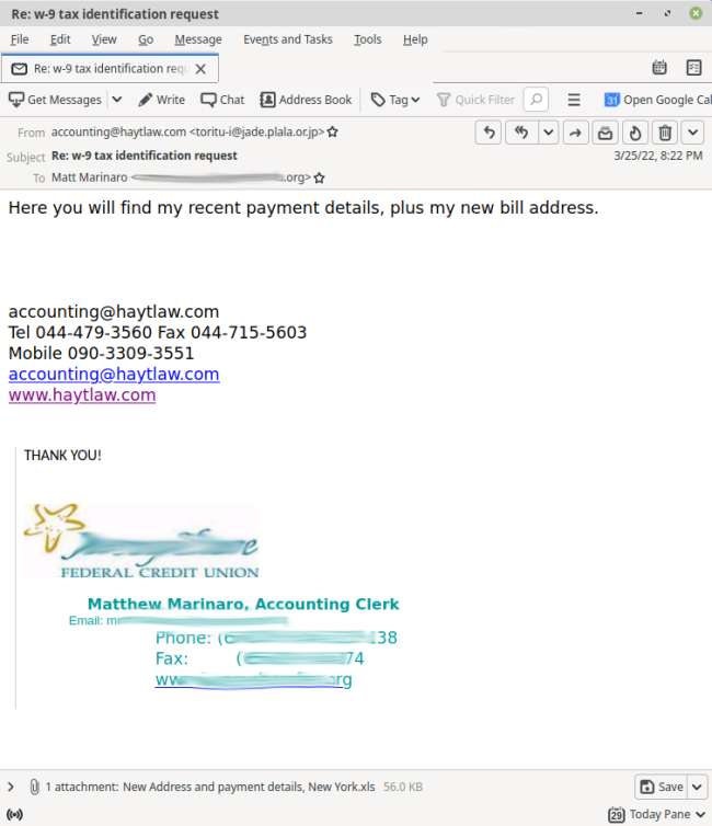 Jerseyshorefcu Phish2 Blur Spear Phishing Email Example